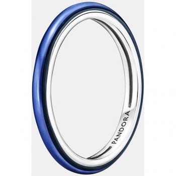 Mezcla de Plata y Azotean: Anillo Pandora ME Azul Eléctrico