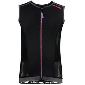 ALPINA JSP 3.0 Junior Vest für Kinder, Protektor, Schwarz-Blau, Größe 128-134