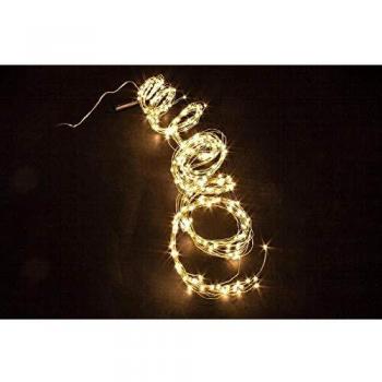Rami di Natale in MicroLed, 720 Luci, Catena da 6 m, Luce Calda, Per Interno ed Esterno, IP44