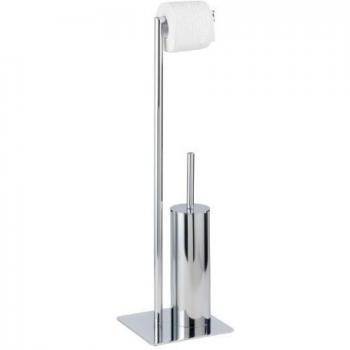 Ensemble de salle de bain WC Recco en acier brillant