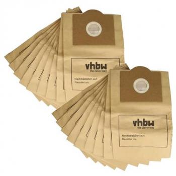 Vhbw 20x Staubsaugerbeutel Papier kompatibel mit Tefal Express 4200, 4100