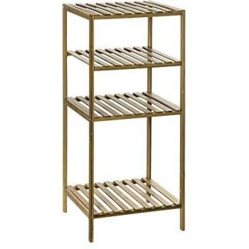 Estantería de baño de bambú 3 niveles