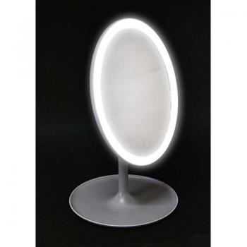 Grigio Ovale LED su Supporto Tendance