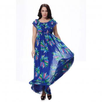 Bohemian Plus Size Maxi Dress