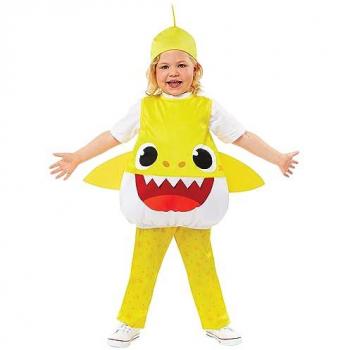 Amscan Gelbes Baby Shark Kostüm für Jungen und Mädchen