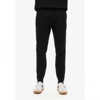 Superdry Jogger Negro con Detalles Naranjas