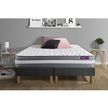 Matelas Memo Plus 160x200 + Sommiers Double 80x200