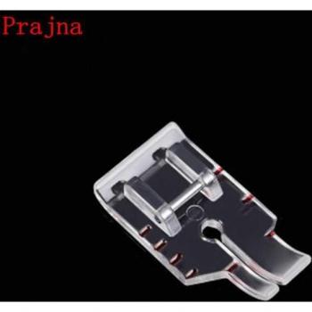 Prajna 1‑Piece Plastic Presser Foot (¼” Size) for Home Sewers