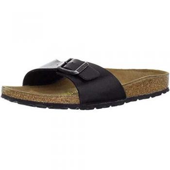 Birkenstock Madrid, Sabots Vernis, Noir, 39