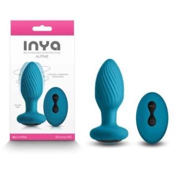 NS Novelties Inya Alpen Vibe Analplug Blau ⌀ 3,5 cm