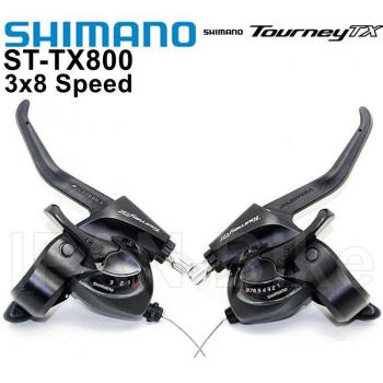 Shimano Tourney TX Kombihebel Schalt-/Bremsgriff EZ-Fire Plus, Modellnummer ST-TX800, Mountainbike Kompatibel
