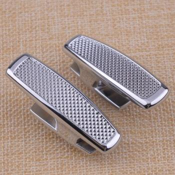 CITALL 2er Set Silberne Auto Mantel Haken aus Zinklegierung für Land Rover und Range Rover L405 Discovery 5 SV