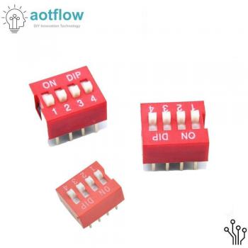 Kit de Interruptores DIP 10 Uds