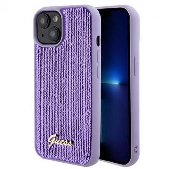 IPhone 15 Guess Sequined Script Shell