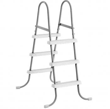 Intex, scaletta per piscine con un altezza fino a 91 cm, multicolore, 28064