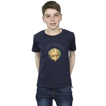 Groot Guardians Varsity Shirt for Boys – Navy (3‑4 years)