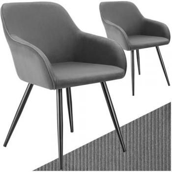 Poltroncina Marilyn di Tectake in Velluto a Coste – 2 pezzi