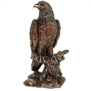 Dekofigur Seeadler in Bronze