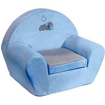 Divano-Letto Blu con Chaise Longue Sam e Toby di Nattou