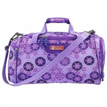 Step by Step Sporttasche „Leuchtender Pegasus“, lila, mit Nasswäschefach, Abnehmbarer Tragegurt, Verstellbarer Schultergurt, für Mädchen 1. Klasse, 13L