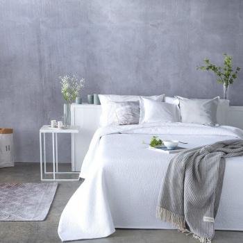 Colcha de cama Guy Laroche TERRE blanca 180x270 cm