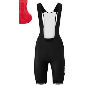 GONSO Frauen‑Rennhose SITIVO W BIB – 42 XL – Rot – Innovative Sitzpolsterung