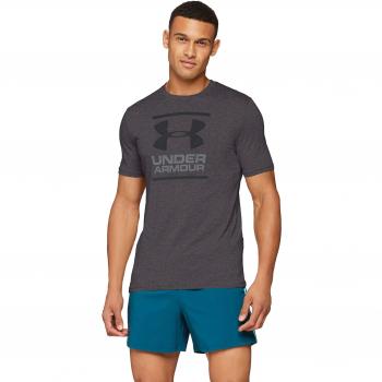 Under Armour Men's Short Sleeve Gl Foundation T-Shirt Grey/Charcoal Medium Heather