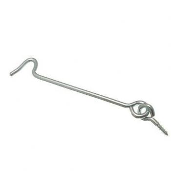 Durable Steel Wire Gate Hook and Screw Eye Combo