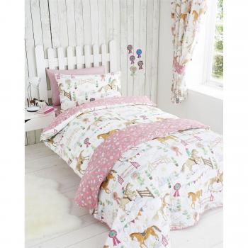 Girl’s Favorite Horses Bedding Duo