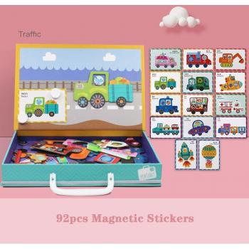 Educational Wooden Animal Traffic Toy