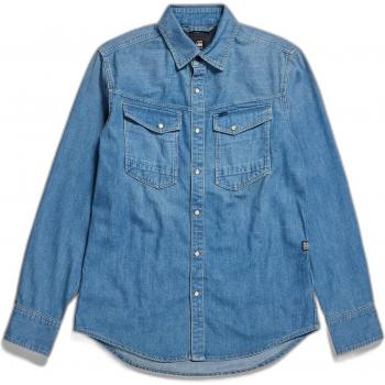 Chemise G-Star D23616-D252-D891 Bleu Manches Longues