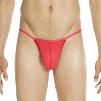 HOM Herren Stringtanga Plume Rot M