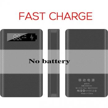 Étui de stockage de batterie 5*18650 avec chargeur USB pour téléphone portable Xiaomi