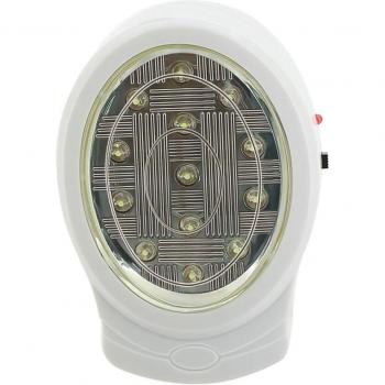 Luz Táctica Recarregable 13 LED, 2 W, 110‑240 V con Enchufe Americano
