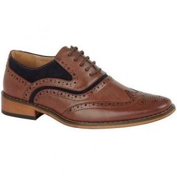 Scarpe Oxford Brogue 5 Occhielli Goor Bambino