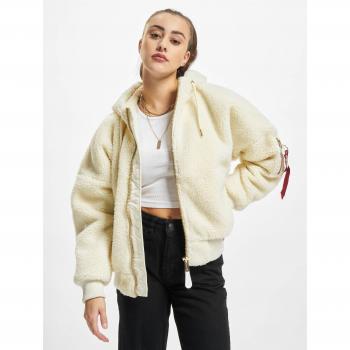 Alpha Industries MA-1 OS Hoodie Teddyjacke für Frauen