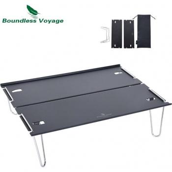 Mini Klapptisch aus Aluminium für den Außenbereich
