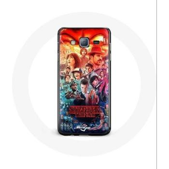 Hülle für Samsung Galaxy J5 mit Stranger Things Staffel 4 Design