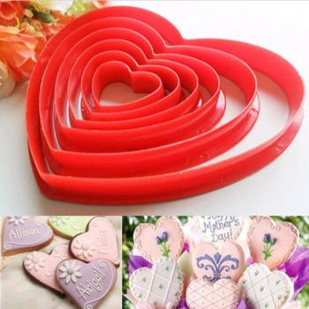Herramienta de Encanto: Cortador de Azúcar y Fondant en Forma de Corazón