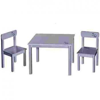 Roba® Kindersitzgruppe »Little Stars, weiß«, (3 tlg.)