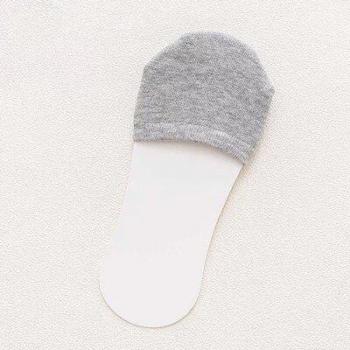 3 Pairs Women's Cotton No Show Socks