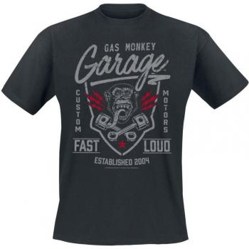 Gas Monkey Garage „Fast’n Loud“ Shirt für Männer – Schwarz M