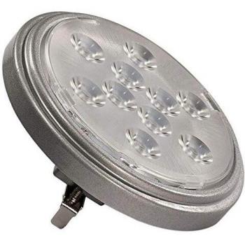 LED Strahler QR111 G53, 13°, silbergrau, 2700K