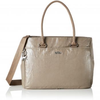 Kipling Damen Artego Laptop Tasche, 39 x 28.5 x 15 cm, Braun
