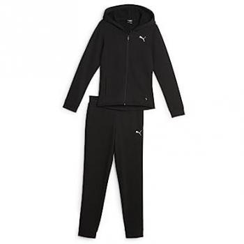 Puma Tuta Sportiva Nera con Cappuccio XL