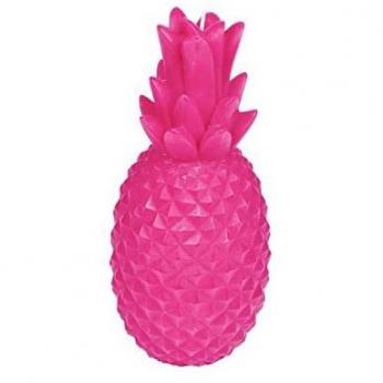 Bougie Floral Ananas Rose 20,5 cm