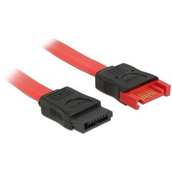 DeLock SATA Kabel 6 Gb/s 100 cm rot