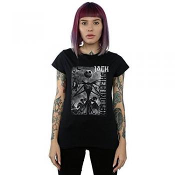 Camiseta Larga Jack Skellington Disney para Dama