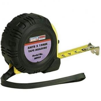 Sealey AK989 | Rubber Measuring Tape 5mtr(16ft) x 19mm Metric/Imperial