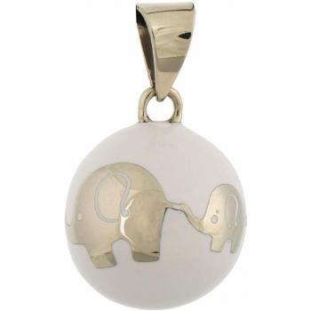 Bola de grossesse blanc